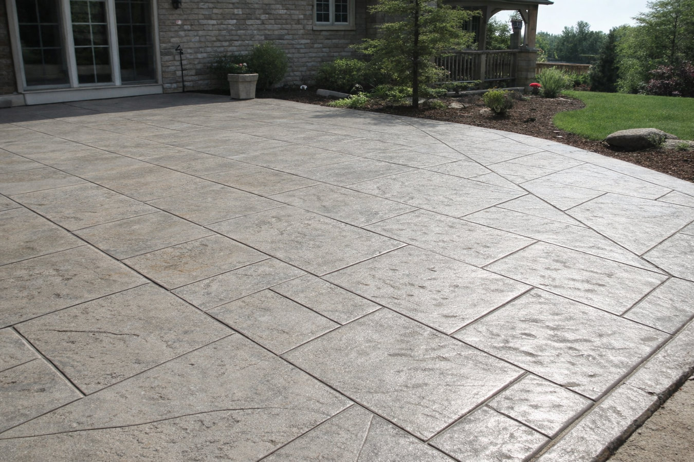 Stamped concrete services